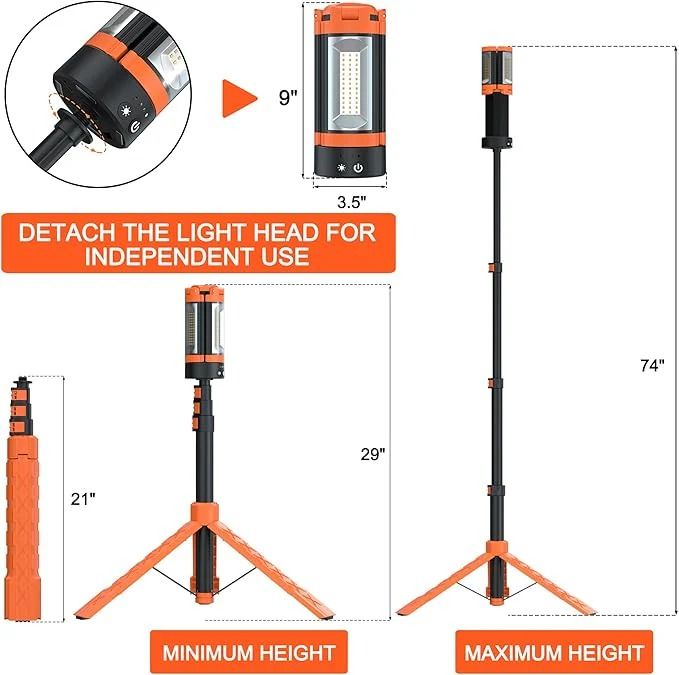 Folding Emergency Flashlight | كشاف طوارئ قابل للطي
