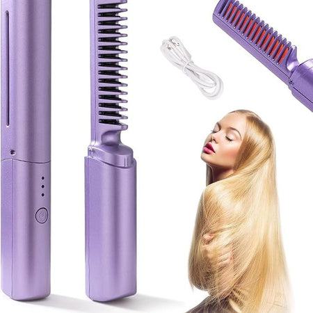 Portable Hair Straightener Comb
